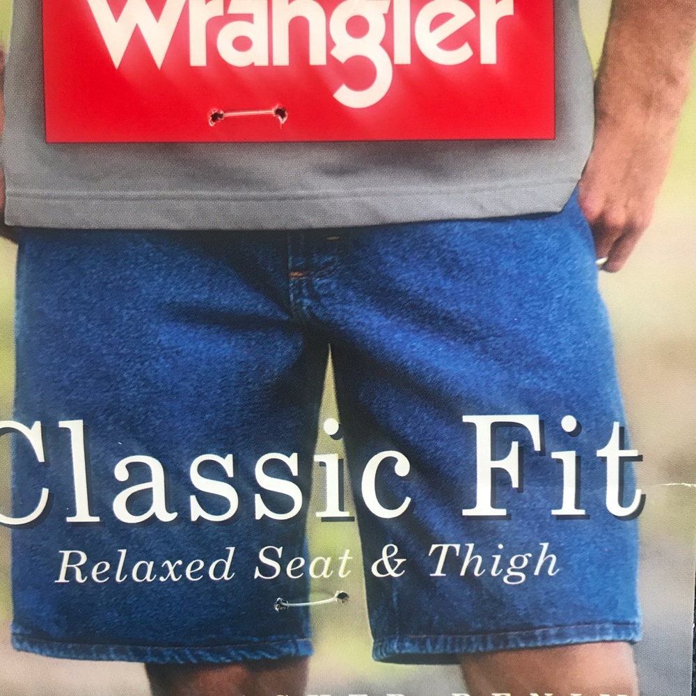Men’s Wrangler Relaxed Fit Denim Shorts